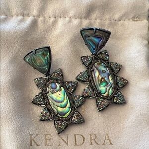 Kendra Scott Iridescent Statement Earrings